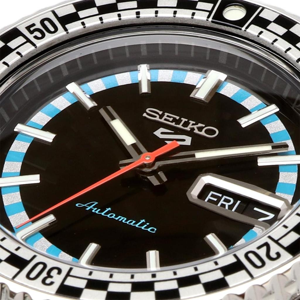 [Seiko] SEIKO 5 SPORTS SKX series Automatic Watch Made in Japan 2024 Special Edition SRPK67 Men's Silver Black Dial