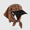 Vintage Print Headwrap Cap Women Lightweight Sun Protection Baseball Hat With Adjustable Strap
