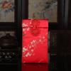 Year of the Horse Silk Brocade Red Envelopes with Hot Stamping Embroidery for Weddings and New Year