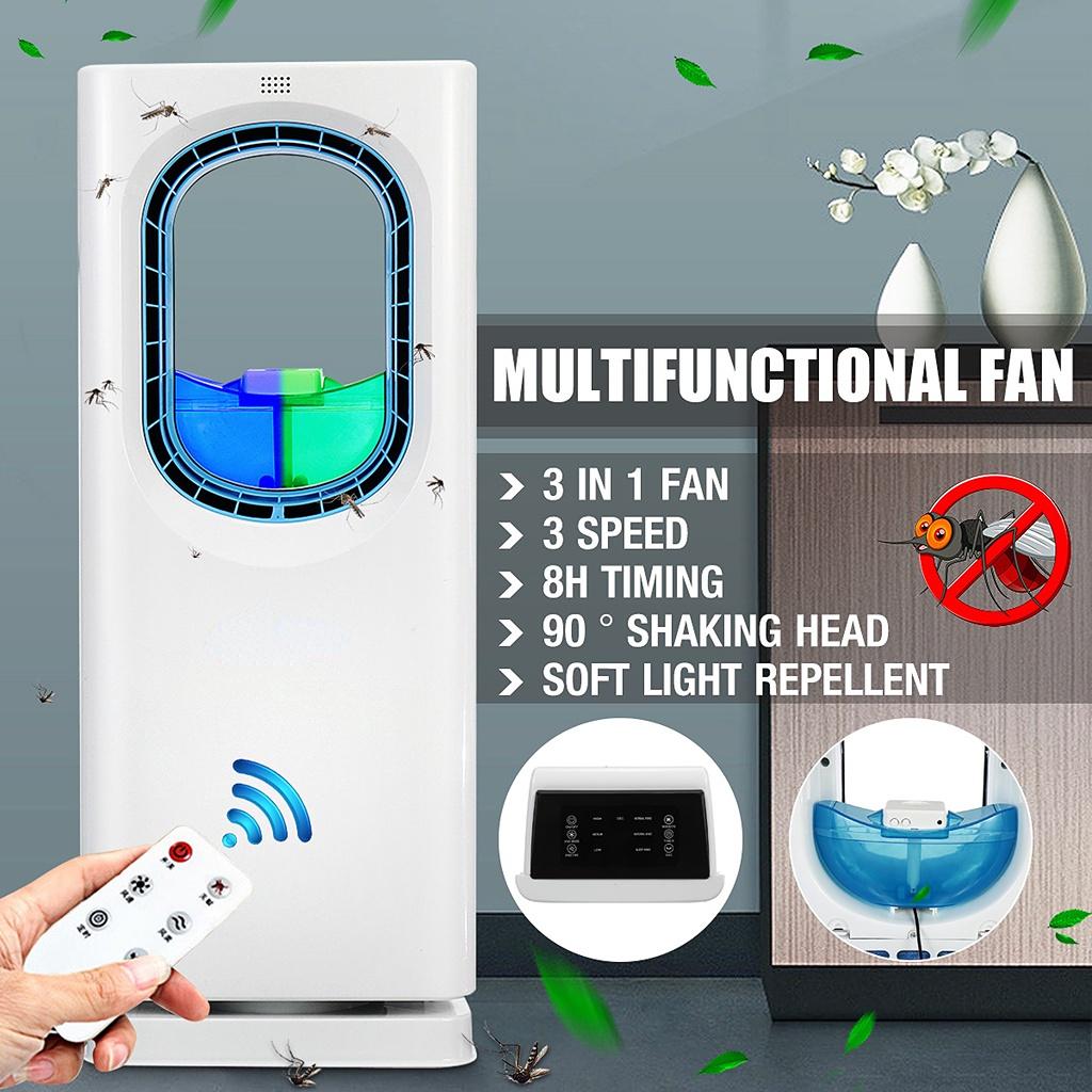 3 IN 1 65W Portable Air Conditioner Conditioning Fan Humidifier Air Cooler Purify with Mosquito Killer Function