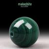 Круглые бусины из малахита для изготовления украшений своими руками