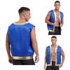 Men's Adults Toad Costume Vest Halloween Cartoon Captain Cosplay Open Front Waistcoat