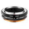 Concept Lens Mount Adapter IV Manual Focus Canon FD FL Mount Lens To Micro Four Thirds Mount Matte Finish Infinity Focus Direct [New Model] K&F