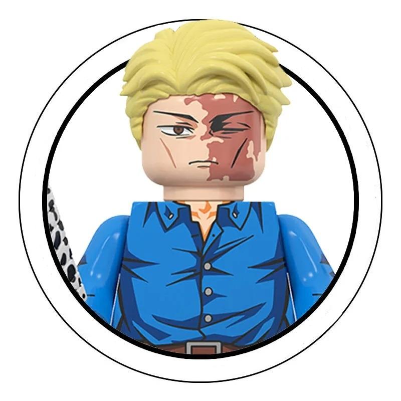 WM6202 WM6201 WM6200 WM6140 WM6139 Магическая битва Строительные блоки Мини-фигурка Итадори Юдзи Годзё Сатору Рёмен Подарки Игрушки