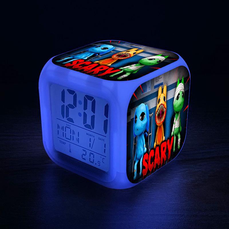 Cross Animal Hospital Digital Alarm Clock - New Night Light, Mute Game Peripheral for Home