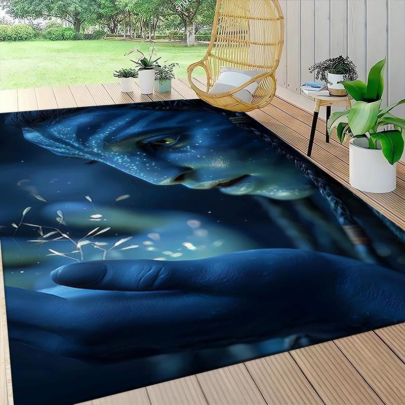 1Pc Avatar'S Ethereal Journey Carpet Rug Customizable Soft Washable Antislip Home Living Room Sofa Mats Personalized Rug 0917278