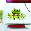 DS11# 15x9cm Funny Frog Car Sticker Cute Decal For Car Truck Van SUV Window Wall Cup Laptop Motorcycle Car Accessories
