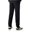 Anta Однотонные трикотажные спортивные брюки со средней посадкой на флисовой подкладке, мужские брюки, черные 152241330N-1