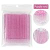 100 Pcs Disposable Crystal Microbrush Individual Lash Removing Swab Micro Brush For Women Eyelash Extension Makeup Brush Tools