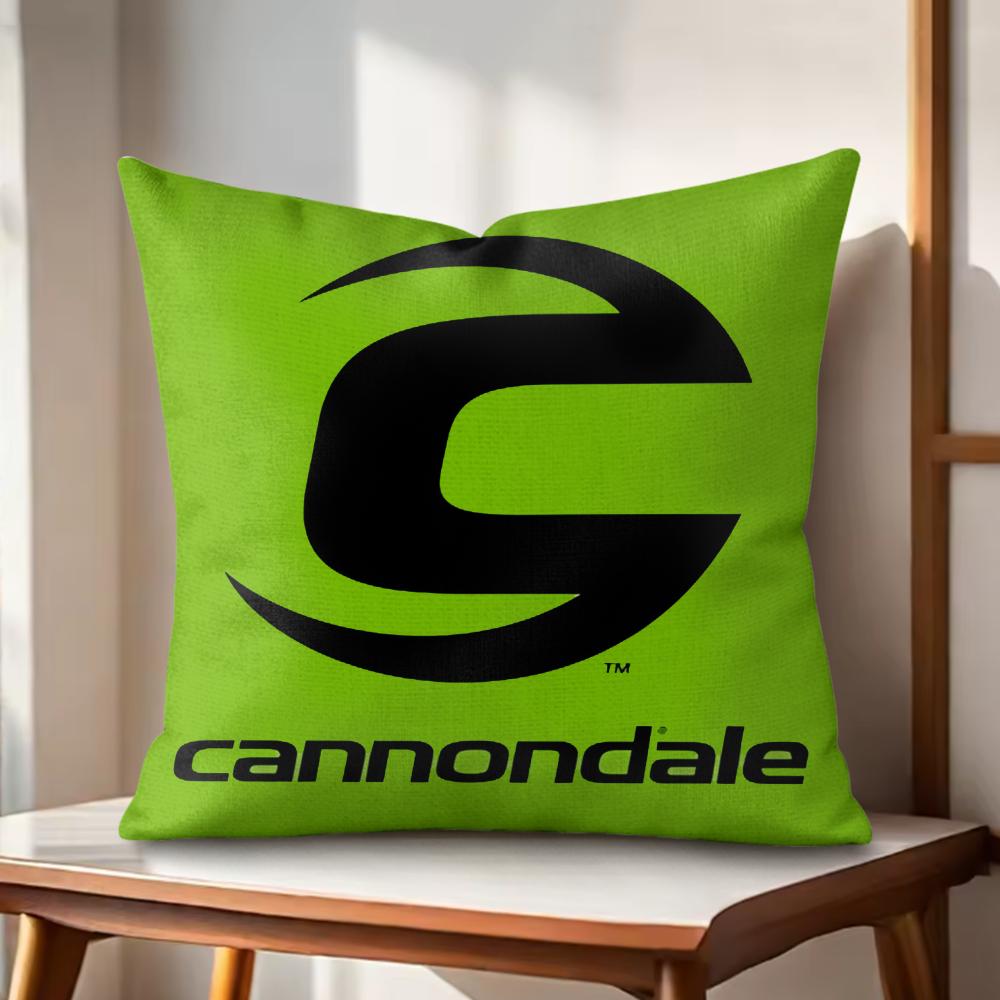 Brand C-C-CannondalesS Cushion Cover Natural Linen Organic Fabric Double-Sided Printing Couch Pillow Covers Home Decor