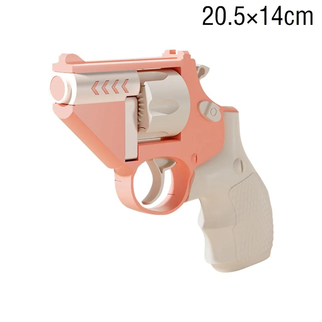 Mini Model Gravity Straight Jump Toy 3D Printed Gun Non-Firing  Cub Radish Toy Knife Kids Stress Relief Toy Christmas Gift