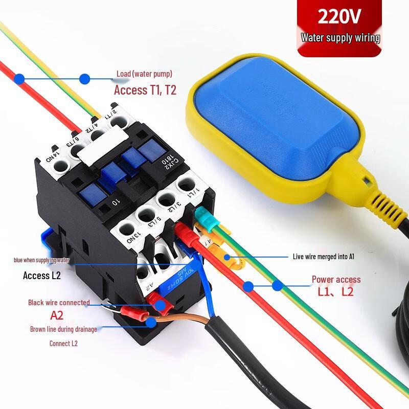 Kankeirr Automatic Water Level Float Switch Controller