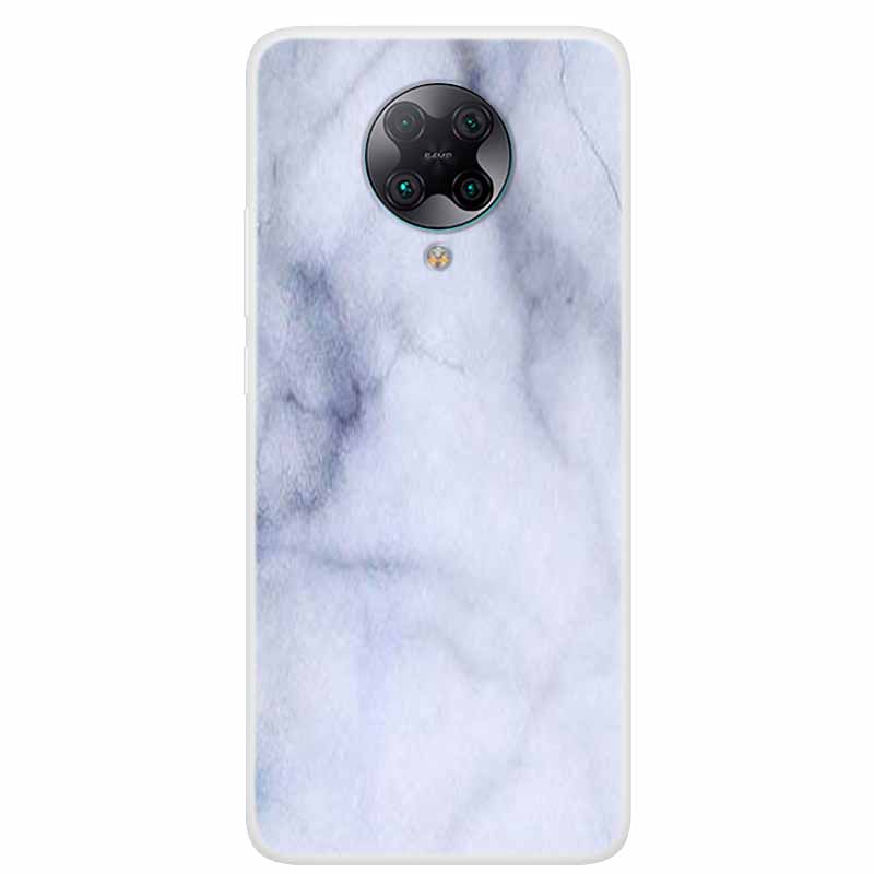 Чехол для Poco F2 Pro 6.67'' Прозрачный Мраморный Мягкий ТПУ PocoF2 Pro F 2 F2Pro Чехол для телефона Для Xiaomi Poco F2 Pro Чехлы Мультяшные Fundas