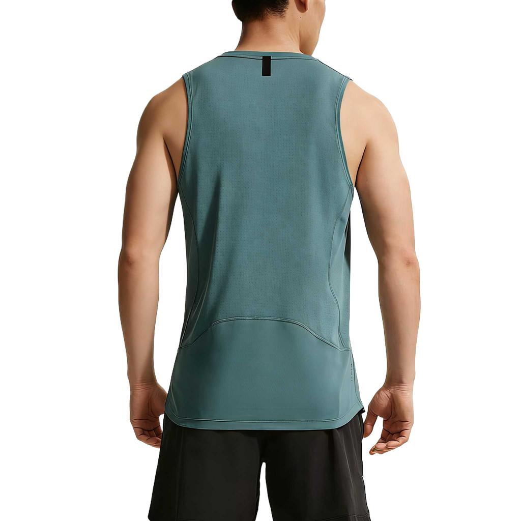 Nike Мужские майки Dri Fit Цвет: Минеральный сланец/Зеленый Основной цвет: Круглый вырез Средний IF2806-382