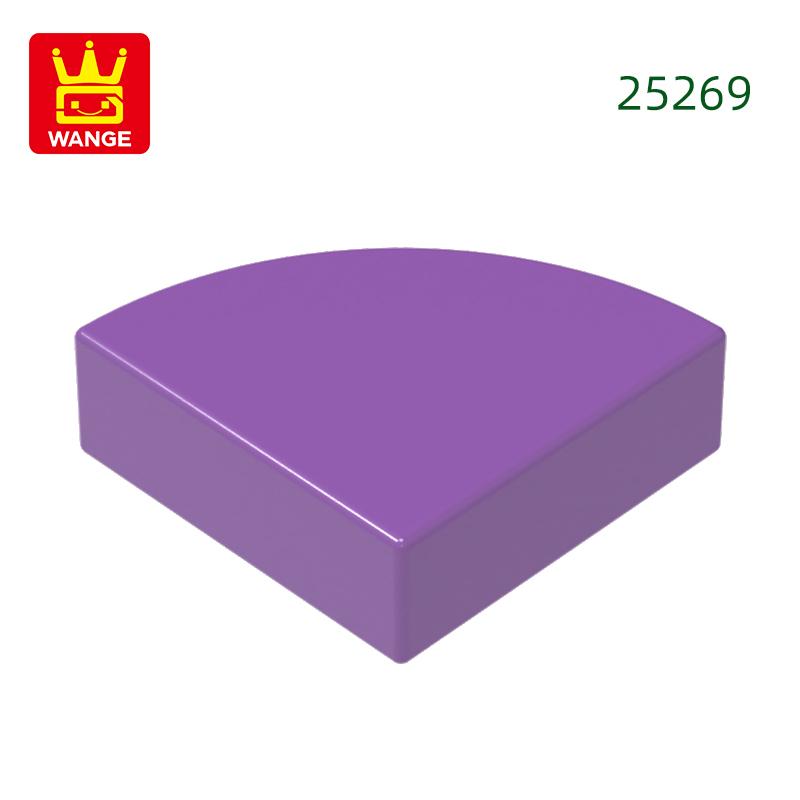 884 шт./Лот 25269 Плитка Круглая 1x1 Четверть Блока Moc Hue Аксессуары Совместимые с Кирпичом DIY Детская Игрушка Прочный Ящик