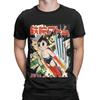 Men T-Shirts Vintage Astro Boy Cover Casual Pure Cotton Tees Short Sleeve  T Shirt O Neck Clothes Plus Size