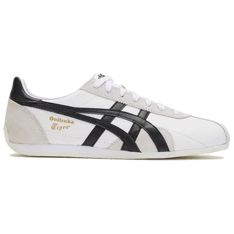 ONITSUKA TIGER Runspark Synthetic Leather Comfortable Classic Slip Resistant Durable Breathable Low Top Casual Shoes Unisex Casual Shoes 1183B480-105
