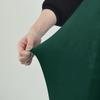 Cover Chair Rounded Backrest Bottle Green Velvet