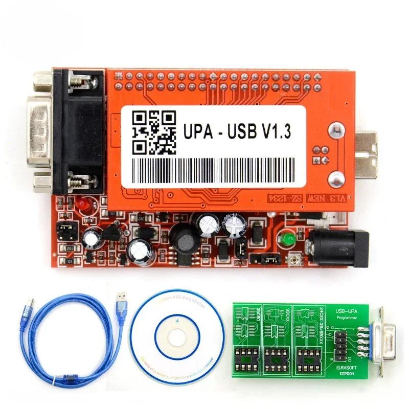 UPA USB PRO V1.3 SN:050D5A5B Чип-тюнинг ЭБУ с 350 МБ Полный скрипт Программатор Upa Usb 2025 Полная поддержка адаптера Eeprom Win10
