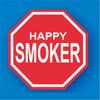 Miko Happy Smoker Metal Traffic Sign