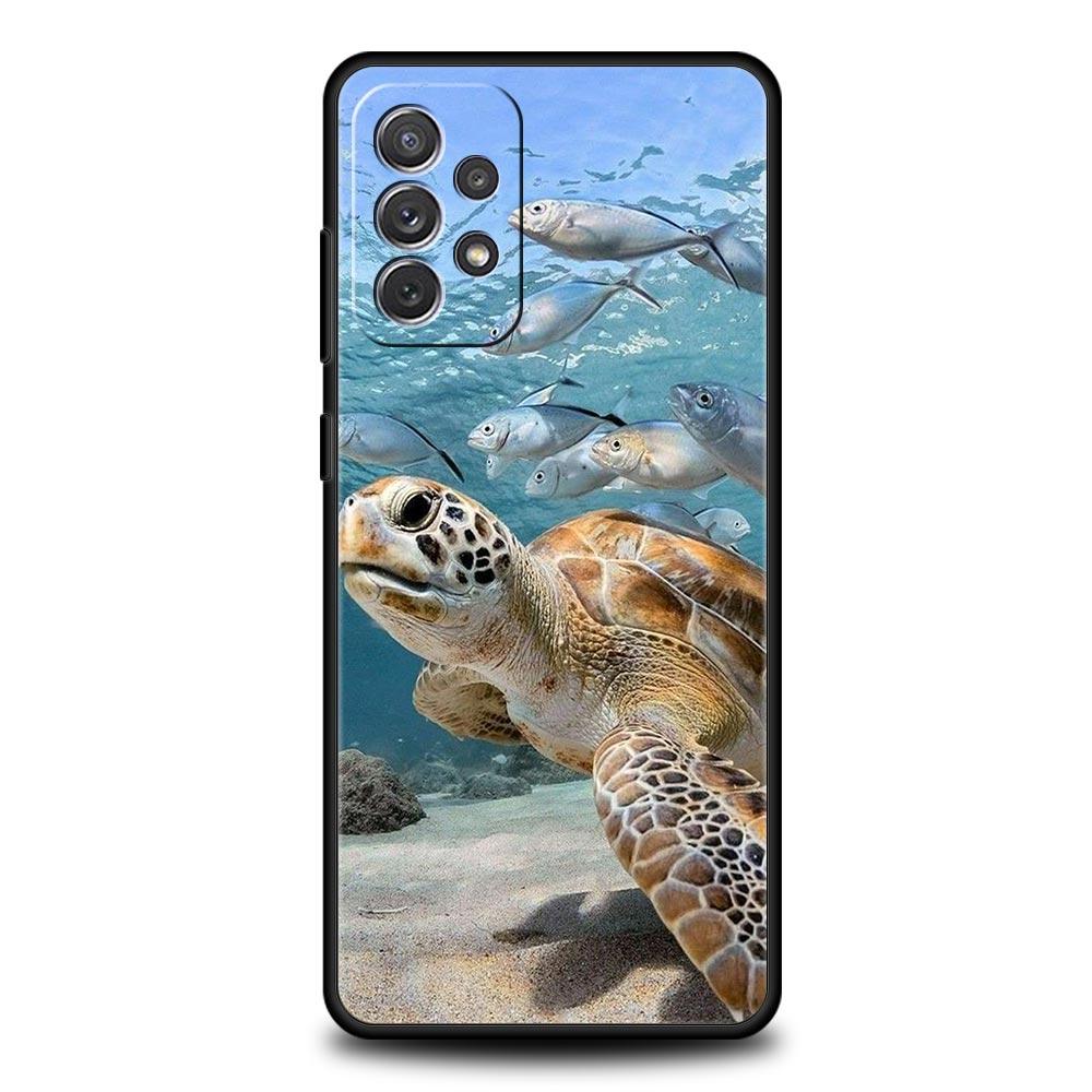 Чехол для телефона с изображением морского животного Дельфин для Samsung Galaxy A51 A71 A21S A12 A11 A31 A41 A03s A52 A32 A22 A13 A23 A33 A53 A73 5G