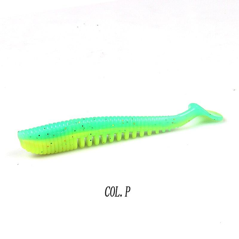 BEARKING 110mm 8g 4pcs/bag Fishing Lures Soft Lure Artificial Bait Predator Tackle Jerkbaits For Pike And Bass