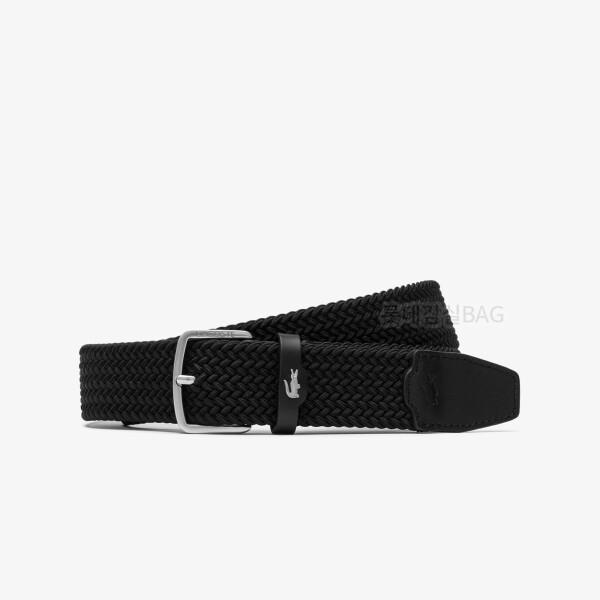 Lacoste Повседневный эластичный холщовый ремень 000black Rc4100m56g