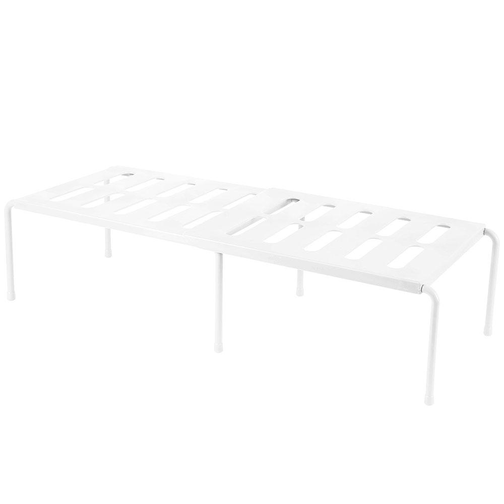 Выдвижная кухонная полка, многофункциональная, расширяемая, штабелируемая, выдвижная полка, экономящая место, домашние шкафы, органайзер для посуды