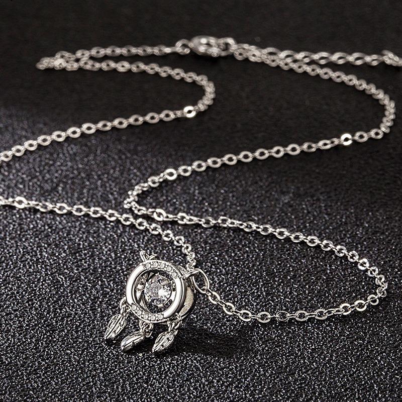 Sace Gems Женское ожерелье из медного сплава, кулон, циркон, модный подарок