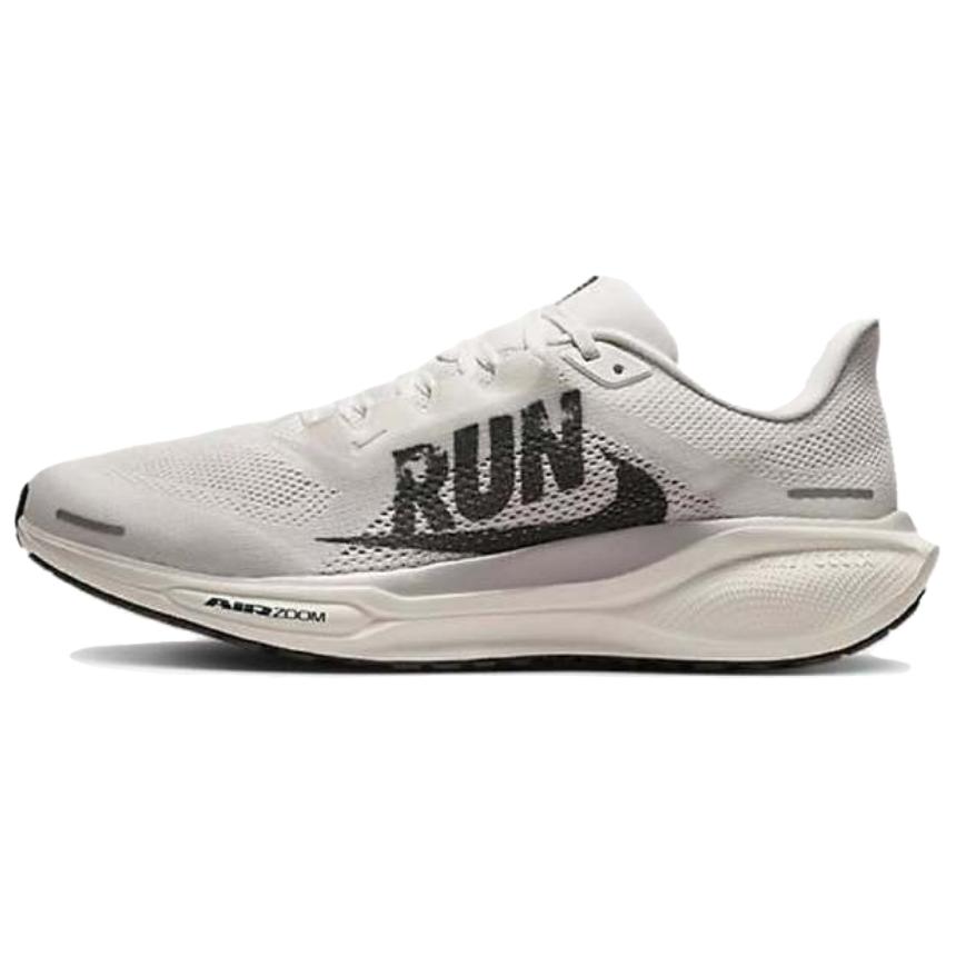 Nike Pegasus 41 Нескользящие Износостойкие Низкие Повседневные Беговые Кроссовки с Пеной ReactX Мужские Белые IB5697-100