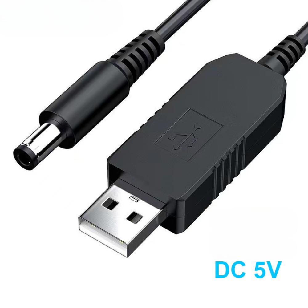 5,5*2,1 мм WiFi-кабель для подключения внешнего аккумулятора DC 5 В в 12 В USB-кабель повышающий преобразователь повышающий шнур для маршрутизатора Wi-Fi, модема, вентилятора