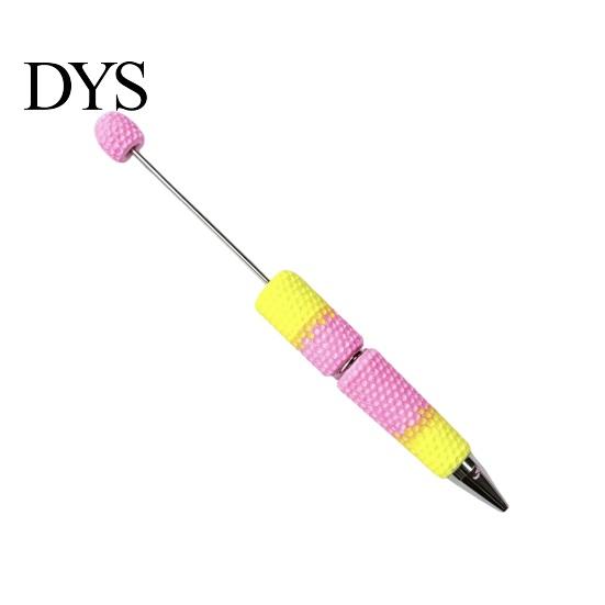 DIY Crafting Pens Beadable Pen, Colorful Fancy Beaded Ballpoint Decorative Gift for Students, Party Favors, Creative Office Supplies Giftable