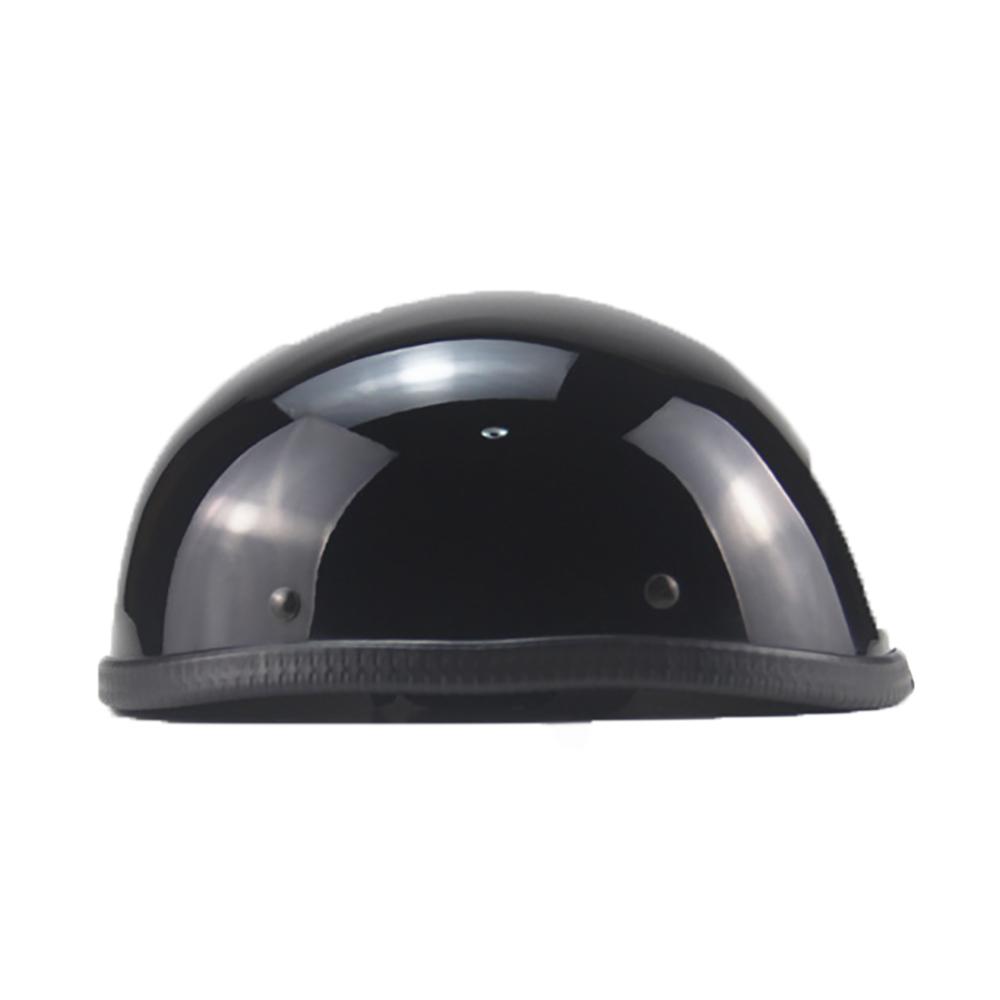 Light Motorcycle Flat Dot Beanie Helmet Half Helmet Cap For Skid Scooter Chopper