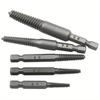10pc Hexagonal Shank Broken Head Screw Extractor Screw Broken Head Screwdriver for Taking Out Electric Drill Tool Set