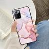 Чехол для телефона с цветным мраморным рисунком для Xiaomi Redmi Note 11 10 Pro Note 8 Pro 9Pro Note9 9S 10S 9T Redmi 10 9C 9A