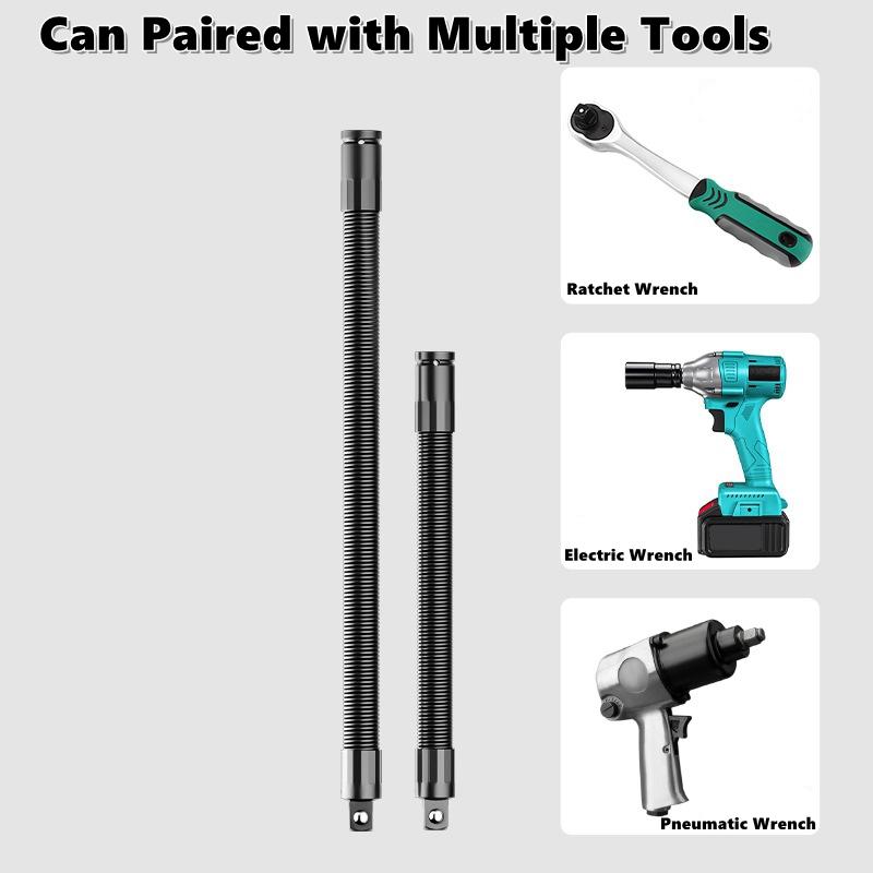 Гибкий удлинитель Гибкие удлинители для торцевых головок 1/2 дюйма Гибкий удлинитель для торцевых головок Удлинитель для гаечного ключа