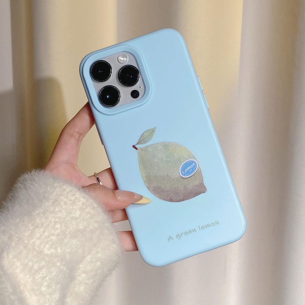 Серия Fruit подходит для чехлов для iPhone 16, чехлов для iPhone 15, 14 с тактильными ощущениями, как у кожи, 13 нишевыми ощущениями высокого класса
