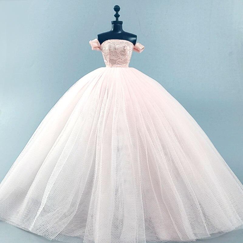 Белая нижняя юбка для куклы Барби, свадебное платье, нижняя юбка, одежда, наряды 1/6, аксессуары для кукольного домика BJD, игрушка «сделай сам» для маленьких детей