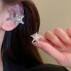 "Trendy Zircon Star Ear Clips: Cool, No-Piercing Design Earrings for a Niche, Stylish Look"