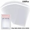 100 Листов Прозрачный PSA BGS Слив для Слэба Прочный Водонепроницаемый PSA BGS Карточный Кирпич Пленка Прочная Защитная Пленка для Карты с Оценкой