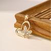 Accessories Fashion Diamond Alloy Pendant Ladies Love Butterfly Necklace Clavicle Chain
