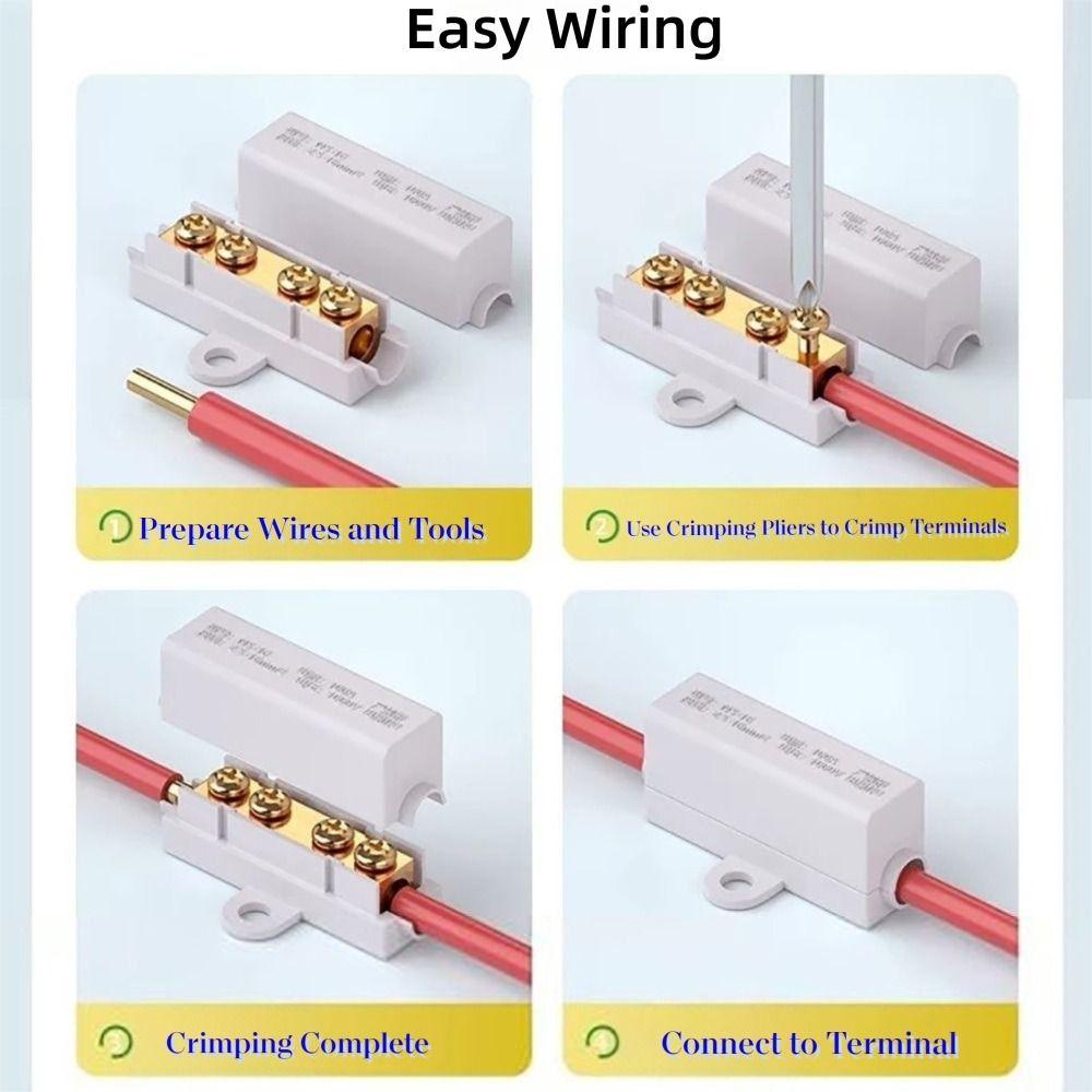 High Power High Power Splitter Large Current Wire Connector New Quick Terminal Block Electrical