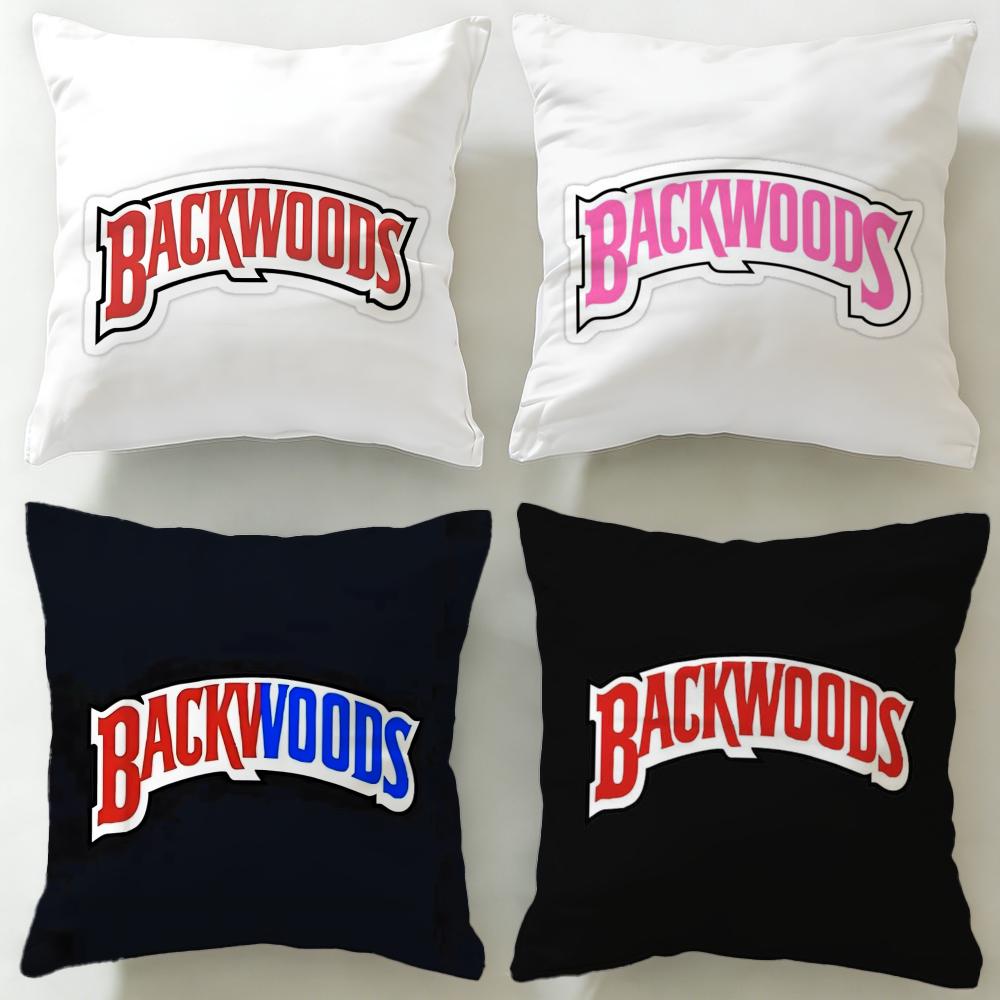 Popular Bbackwoodsfed Cushion Cover Soft EasyWash Pillow Case Versatile for Couch Bed Travel and Office