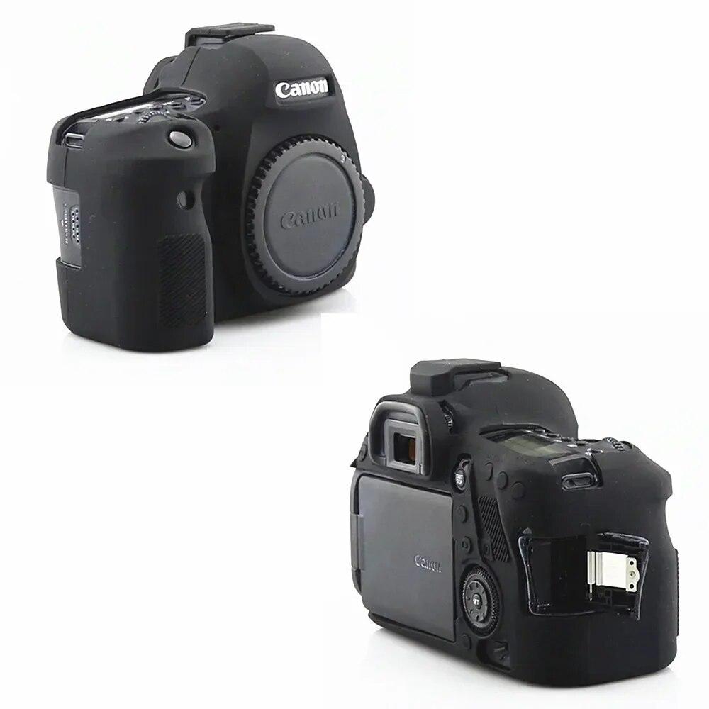 Silicone Armor Skin Case Body Cover Protector for Canon EOS 6D Mark II 2 6D2 6DII DSLR Digital Camera ONLY