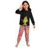 Children's  Boys And Girls Thin Two-piece  Long-sleeved Pants Two-piece