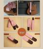Guitar Strap - Pink Passion Fruit Pattern, Adjustable Buckle, Model PO-028.