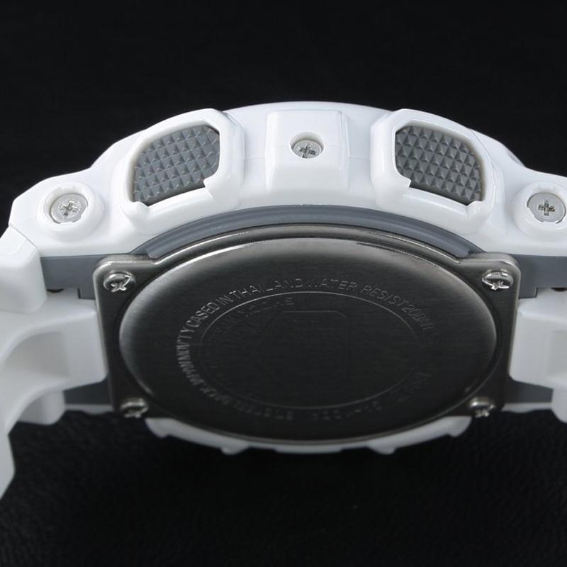 Casio Youth Series Fashion Outdoor Three-Eye Waterproof Shockproof Sports Quartz Watch Men watches Gray GA-100A-7A