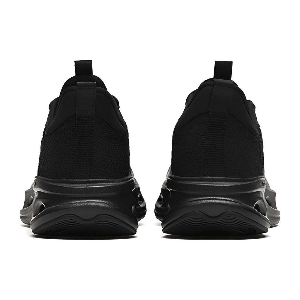 Anta Кроссовки Energy Ring Breathable Lightweight Rebound Low-Touch для бега, мужские, ярко-черные, 112315575-7