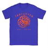 House of TARGARYEN King's Cotton T-Shirt For Men's Summer  Vintage T Shirts O-Neck Fashion Tee Shirt Big Size Hot Sale Clothing