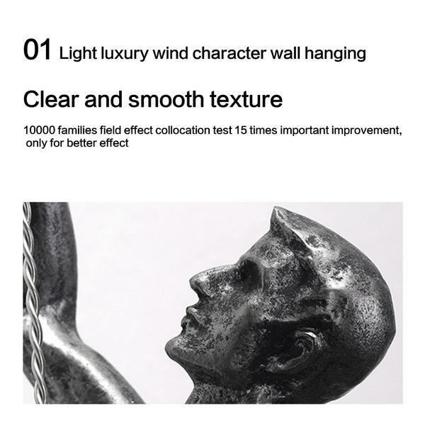 Художественный Настенный Декор Восхождение Смола Висит Домашняя Мебель Творческий Скалолазание Настенное Крепление Рисунок Бар Настенные Украшения Настенный Фон Настенные Украшения